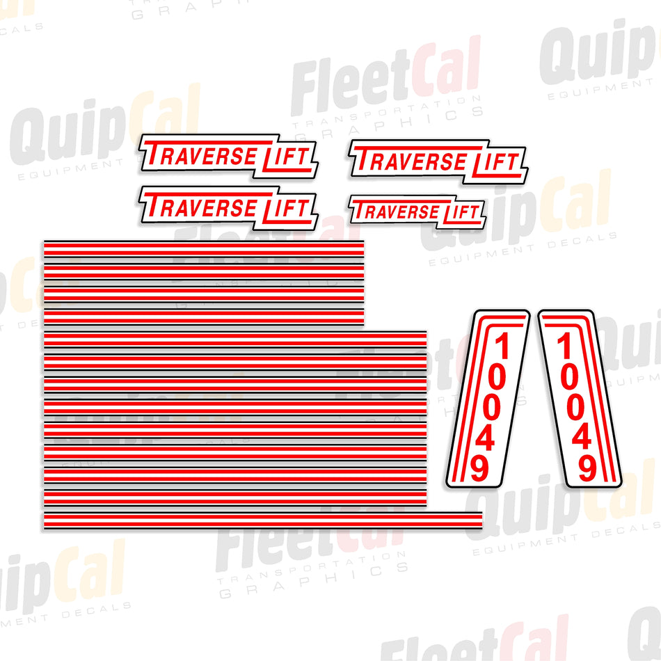 Decals for Traverse Lift Telehandlers