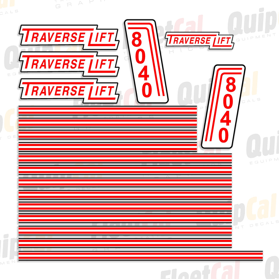 Decals for Traverse Lift Telehandlers