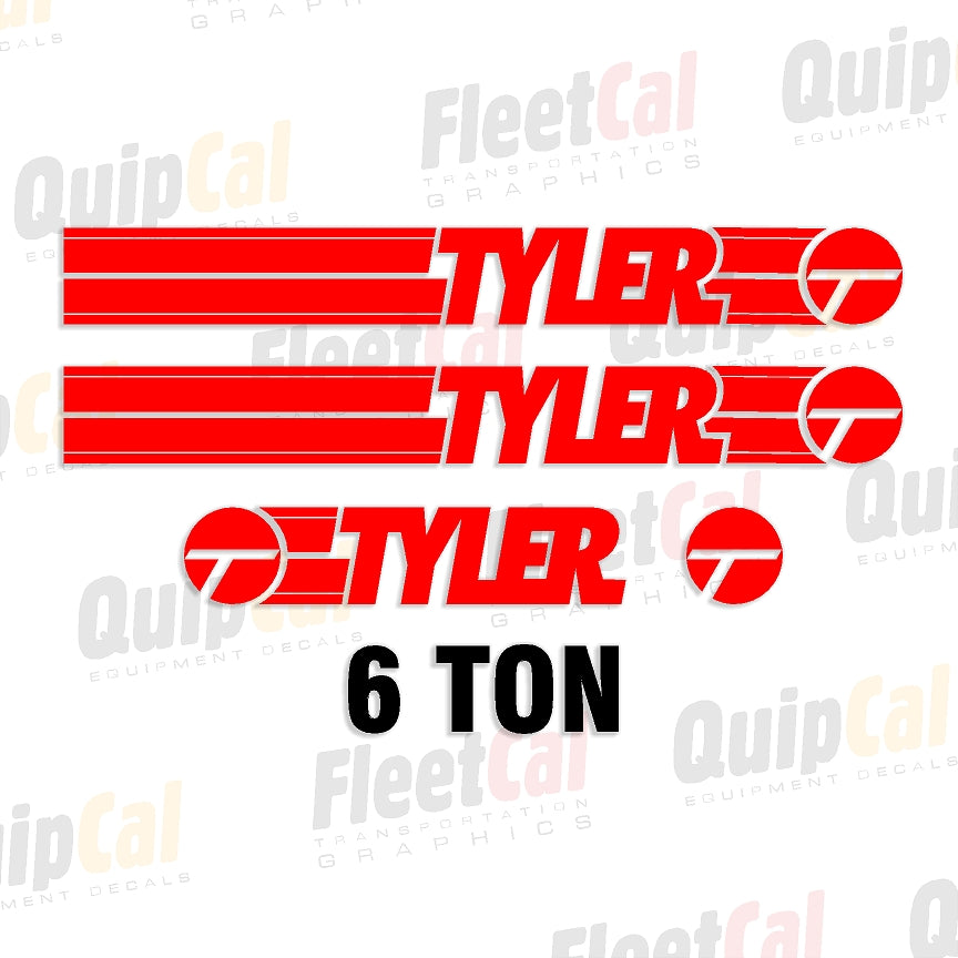 Tyler Fertilizer Application Decals