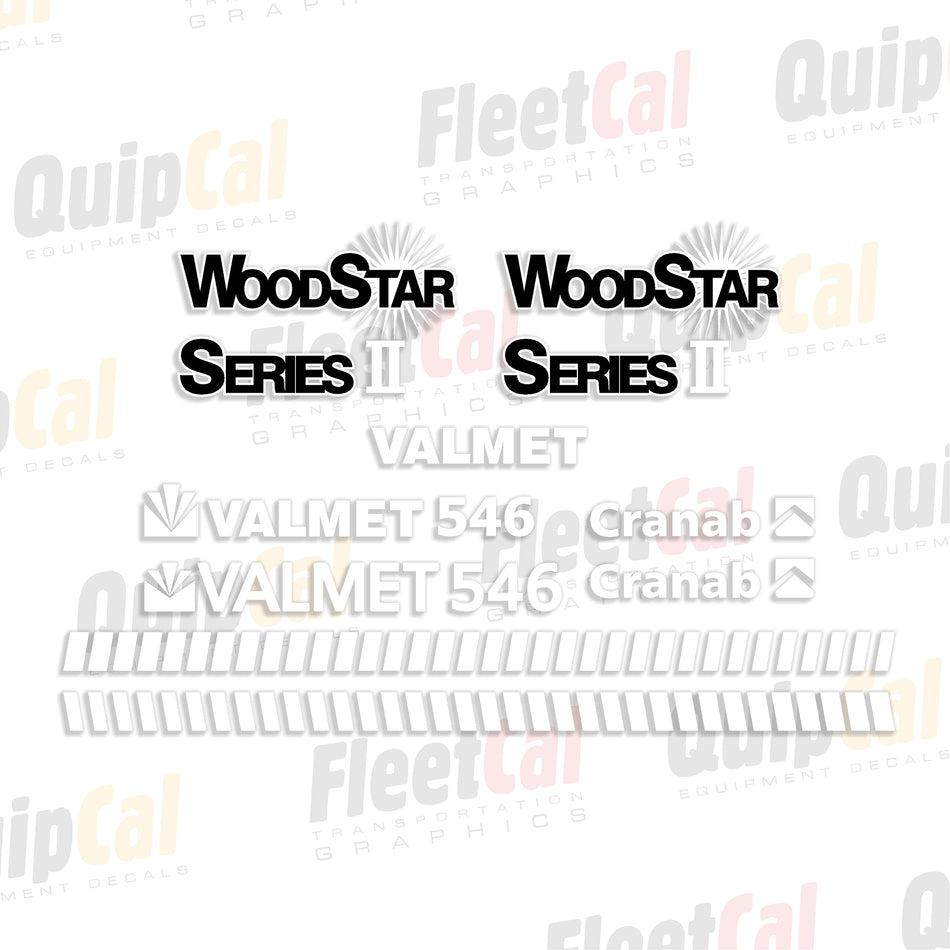 Valmet Forwarder Decal Set