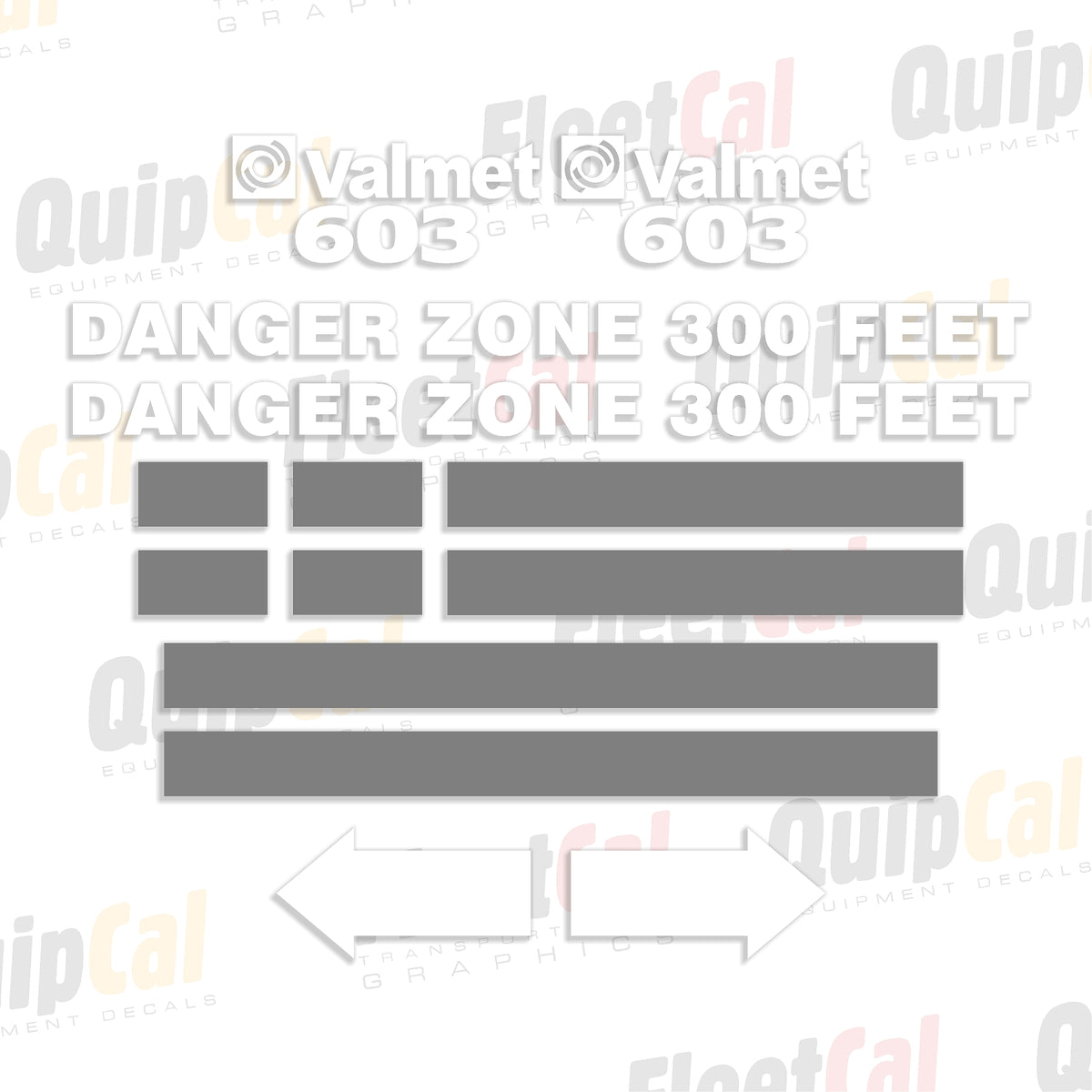 Valmet Feller Buncher Decal Set