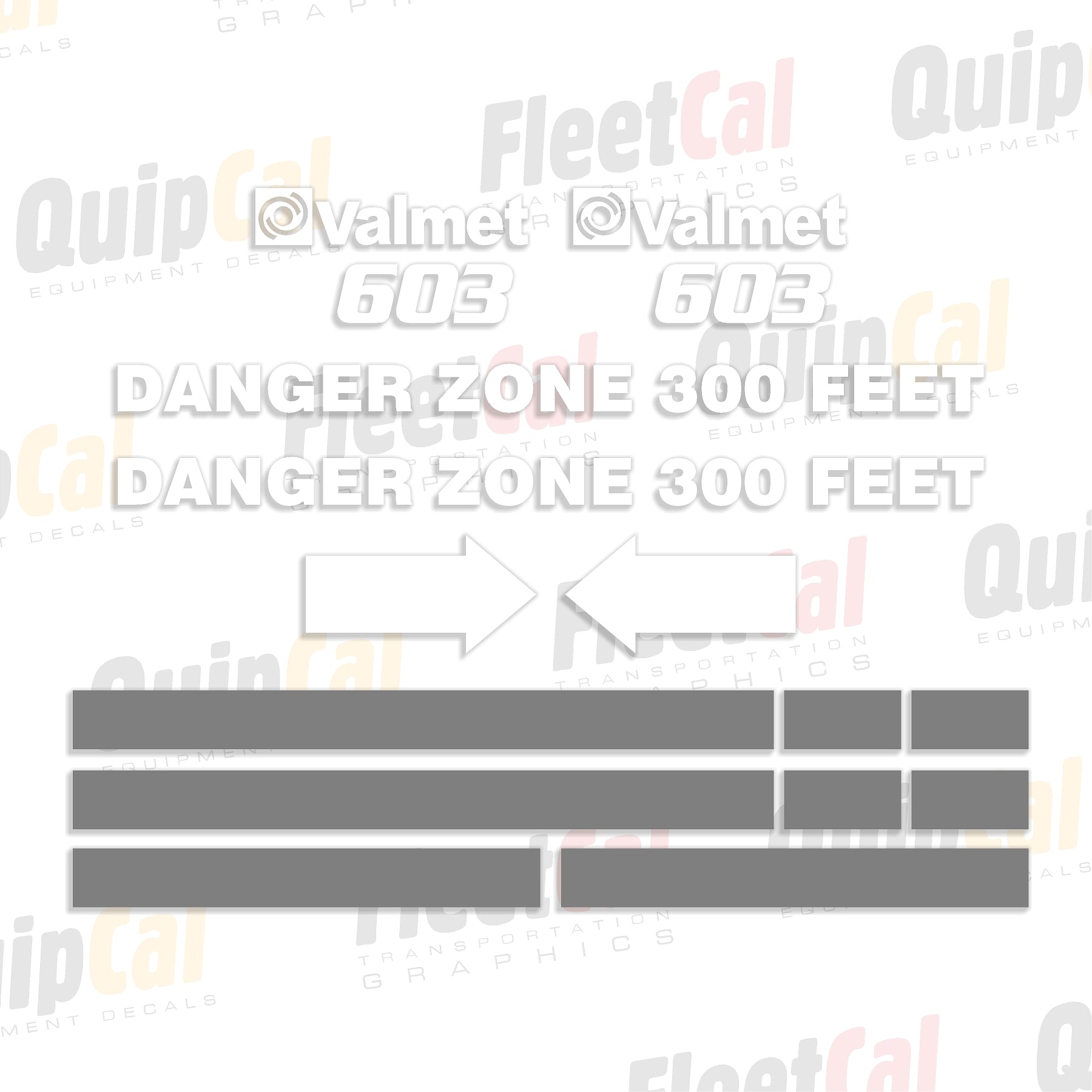 Valmet Feller Buncher Decal Set