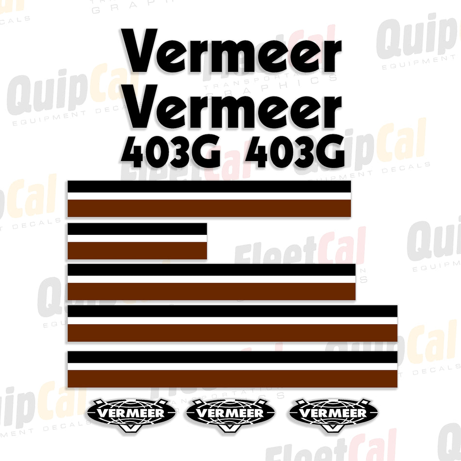 Vermeer Hay Baler Decal Set