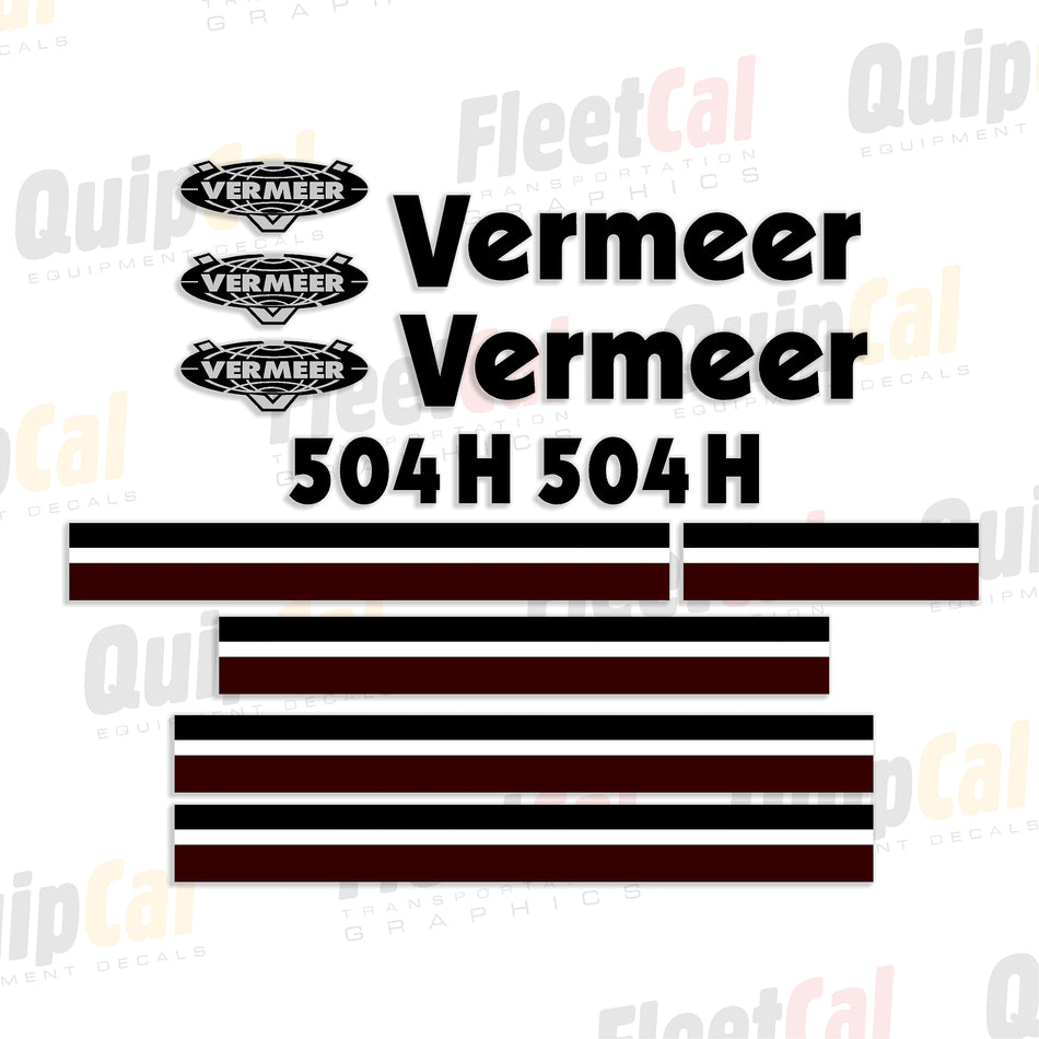 Vermeer Hay Baler Decal Set