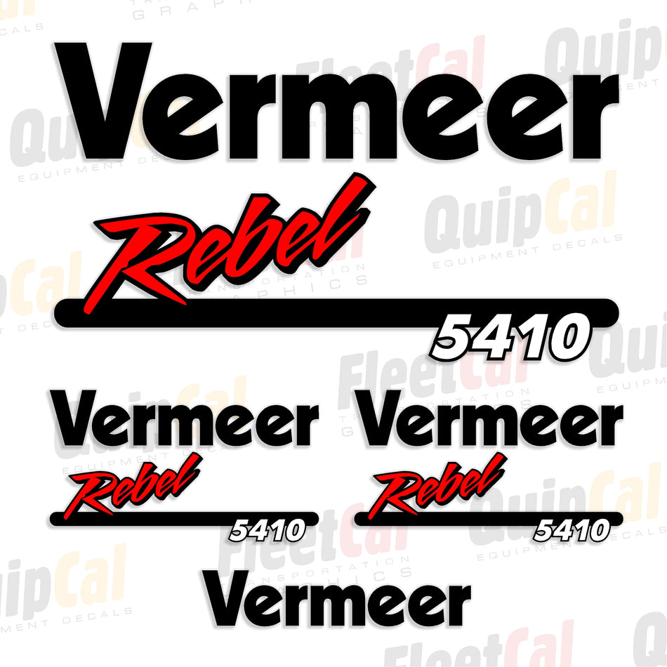 Vermeer Hay Baler Decal Set