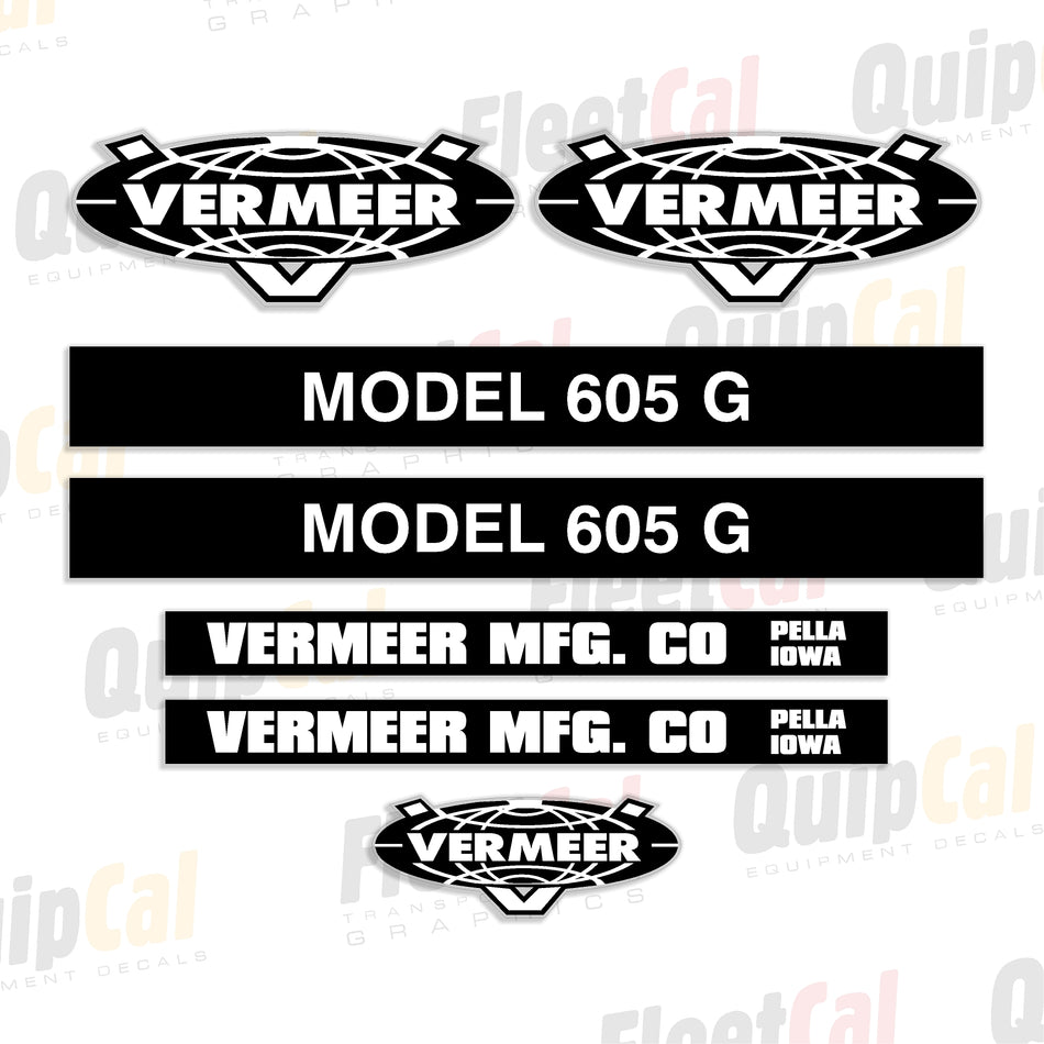 Vermeer Hay Baler Decal Set