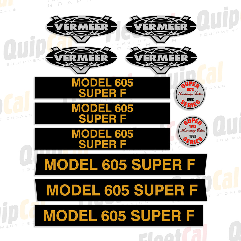 Vermeer Hay Baler Decal Set