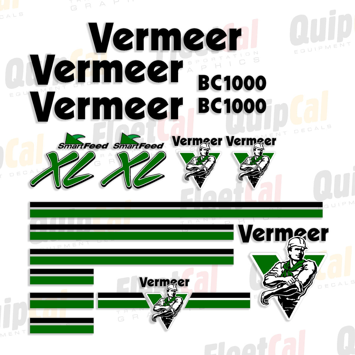 Vermeer Wood Chipper Decals