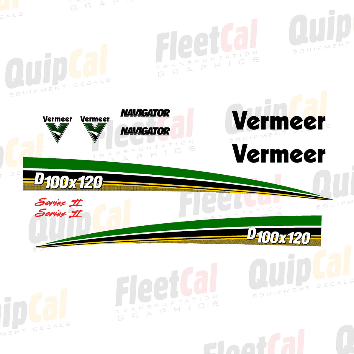 Vermeer Directional Drill Decal Set