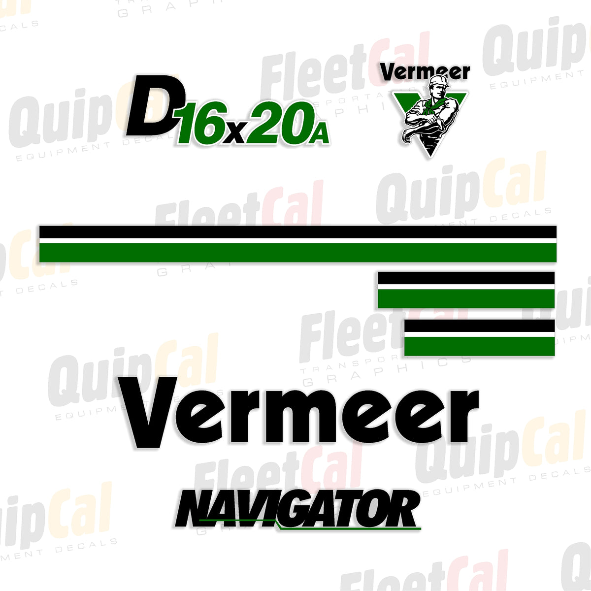 Vermeer Directional Drill Decal Set