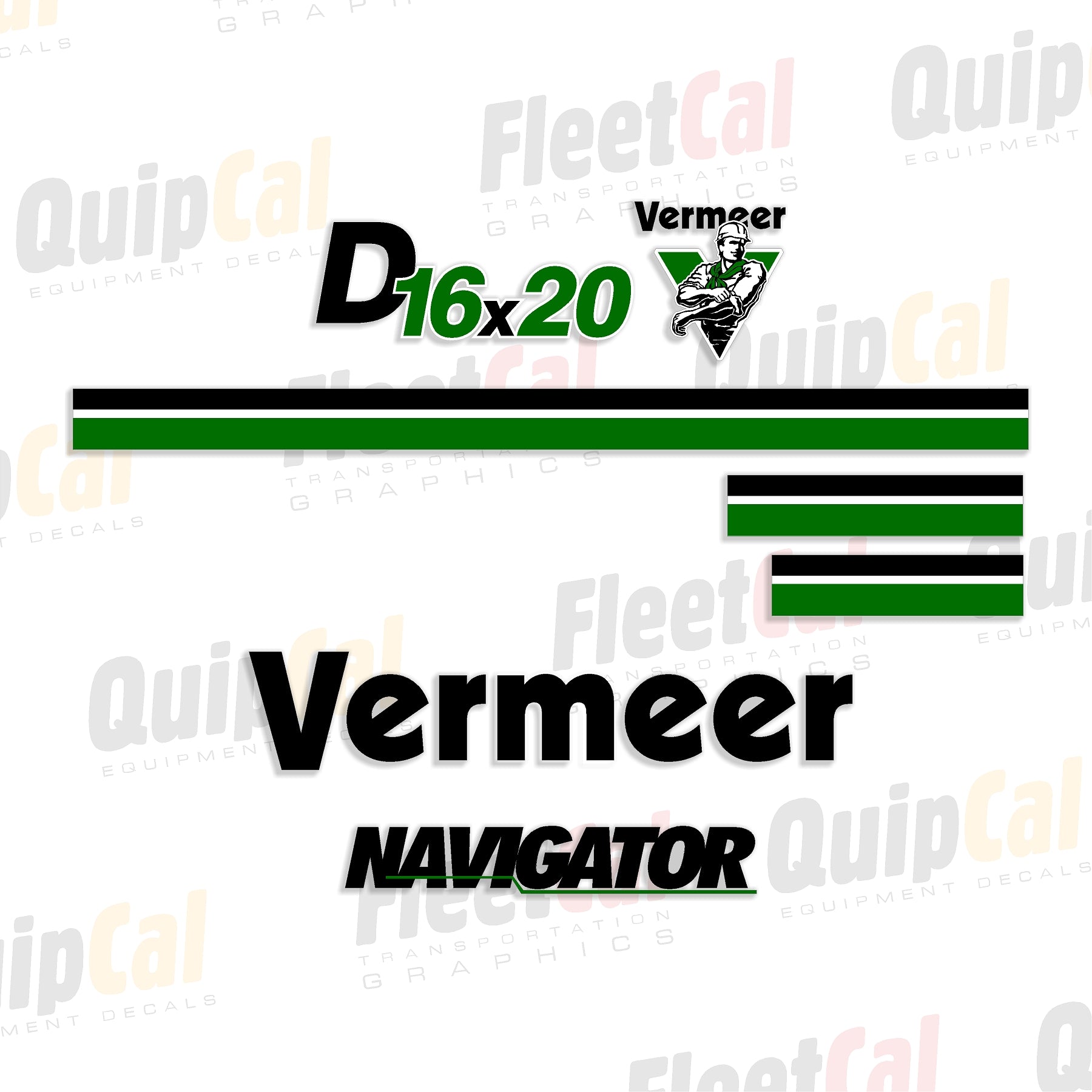 Vermeer Directional Drill Decal Set