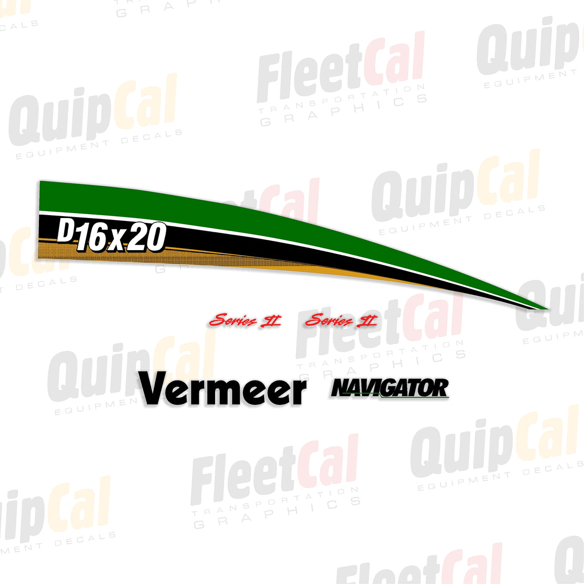 Vermeer Directional Drill Decal Set