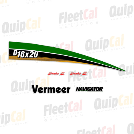 Vermeer Directional Drill Decal Set