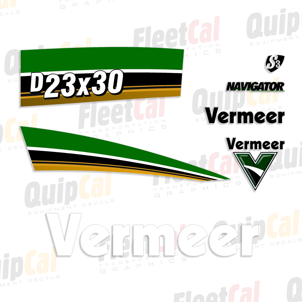 Vermeer Directional Drill Decal Set