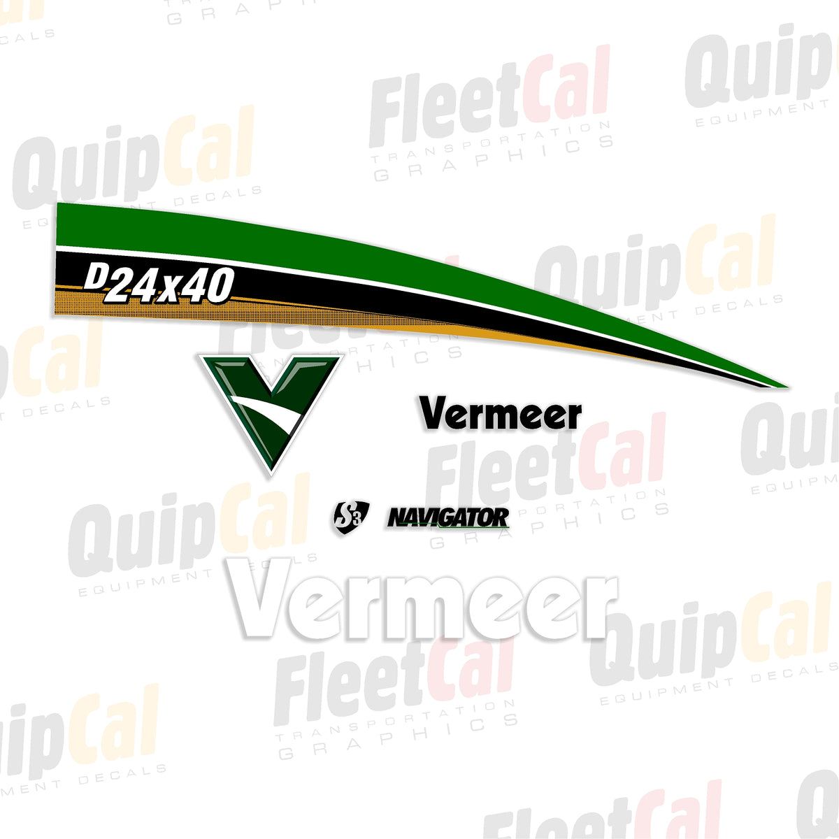 Vermeer Directional Drill Decal Set