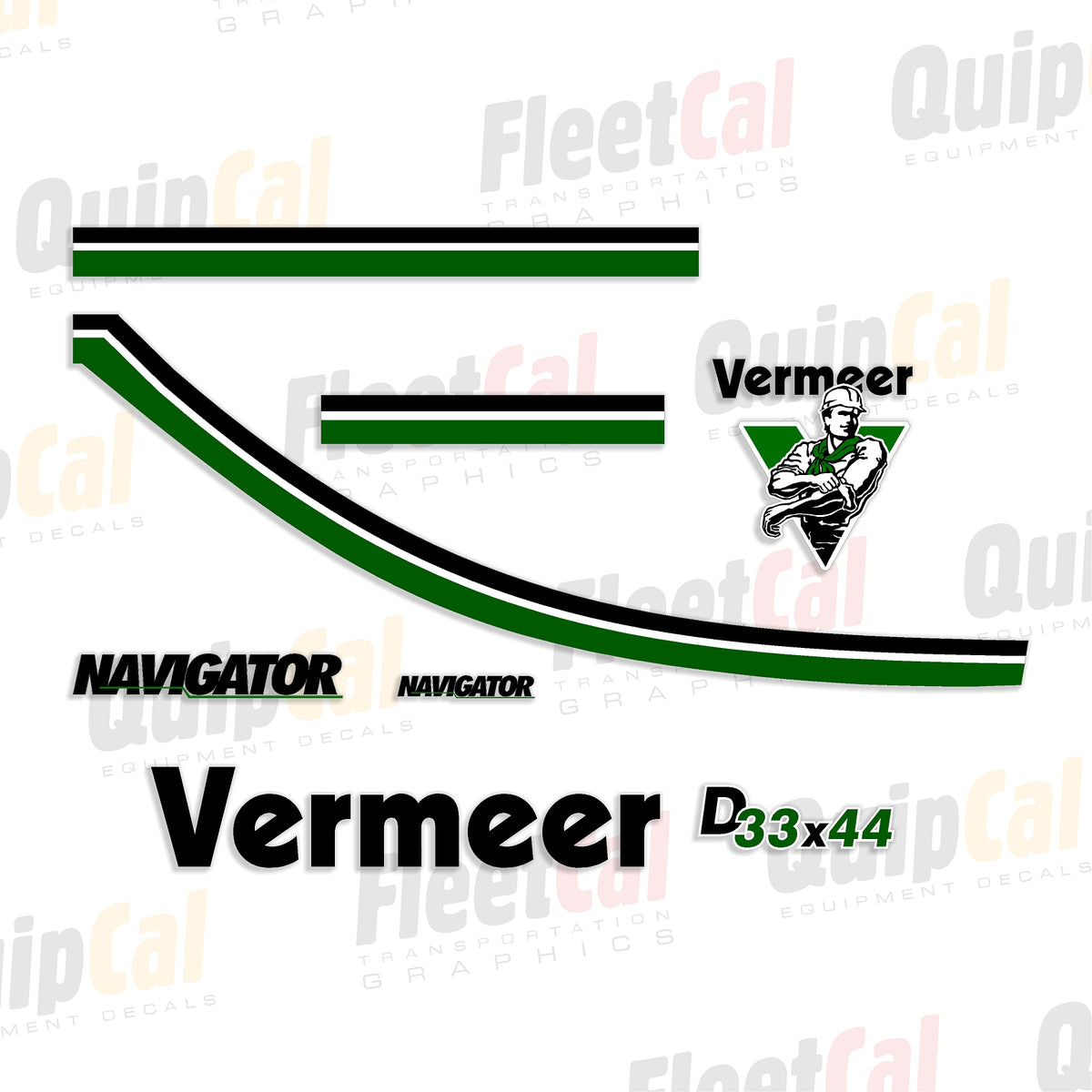 Vermeer Directional Drill Decal Set