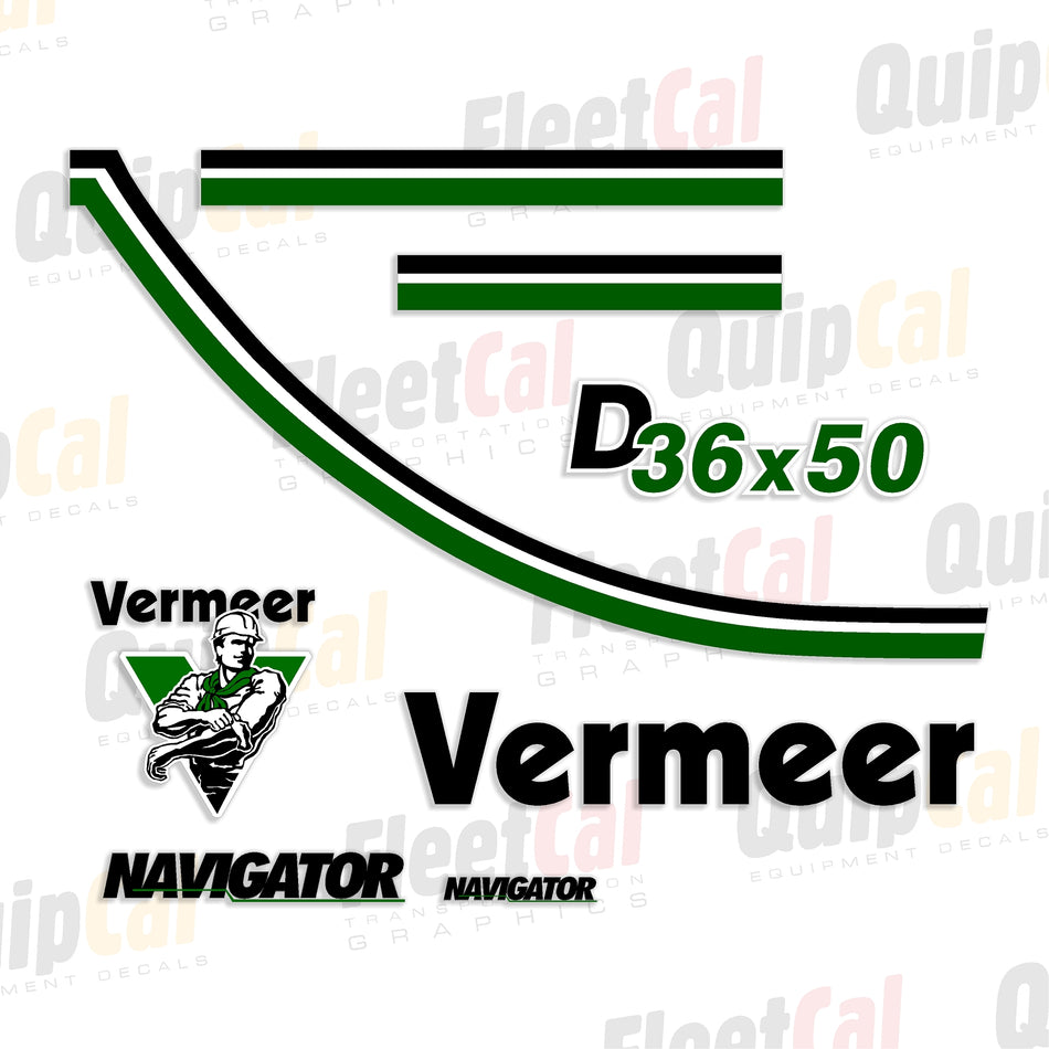 Vermeer Directional Drill Decal Set