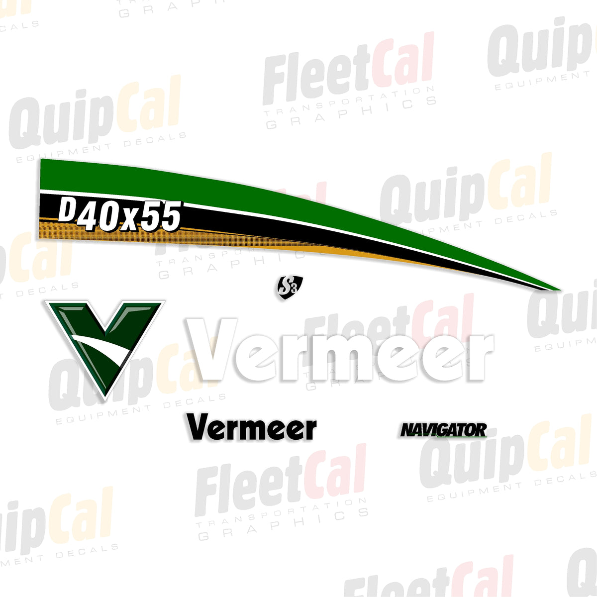 Vermeer Directional Drill Decals