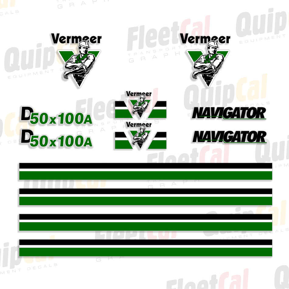 Vermeer Directional Drill Decal Set