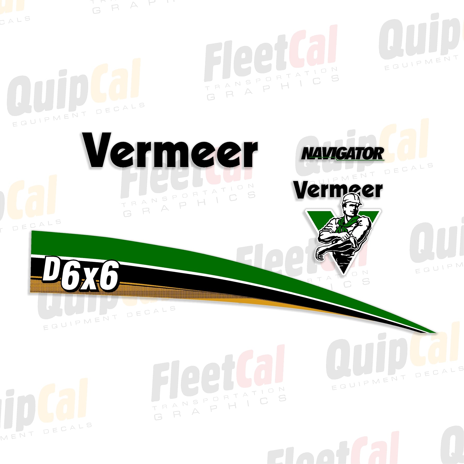 Vermeer Directional Drill Decal Set