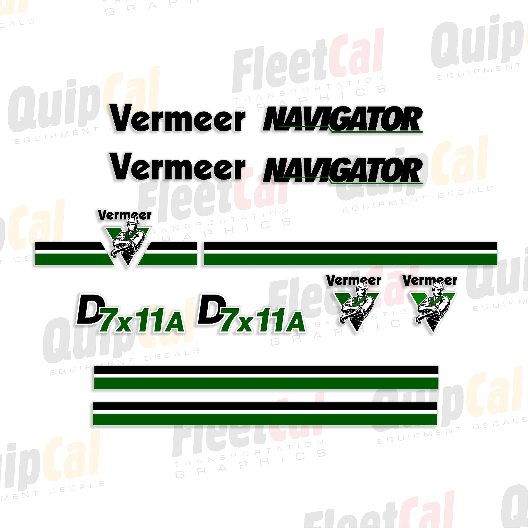 Vermeer Directional Drill Decal Set