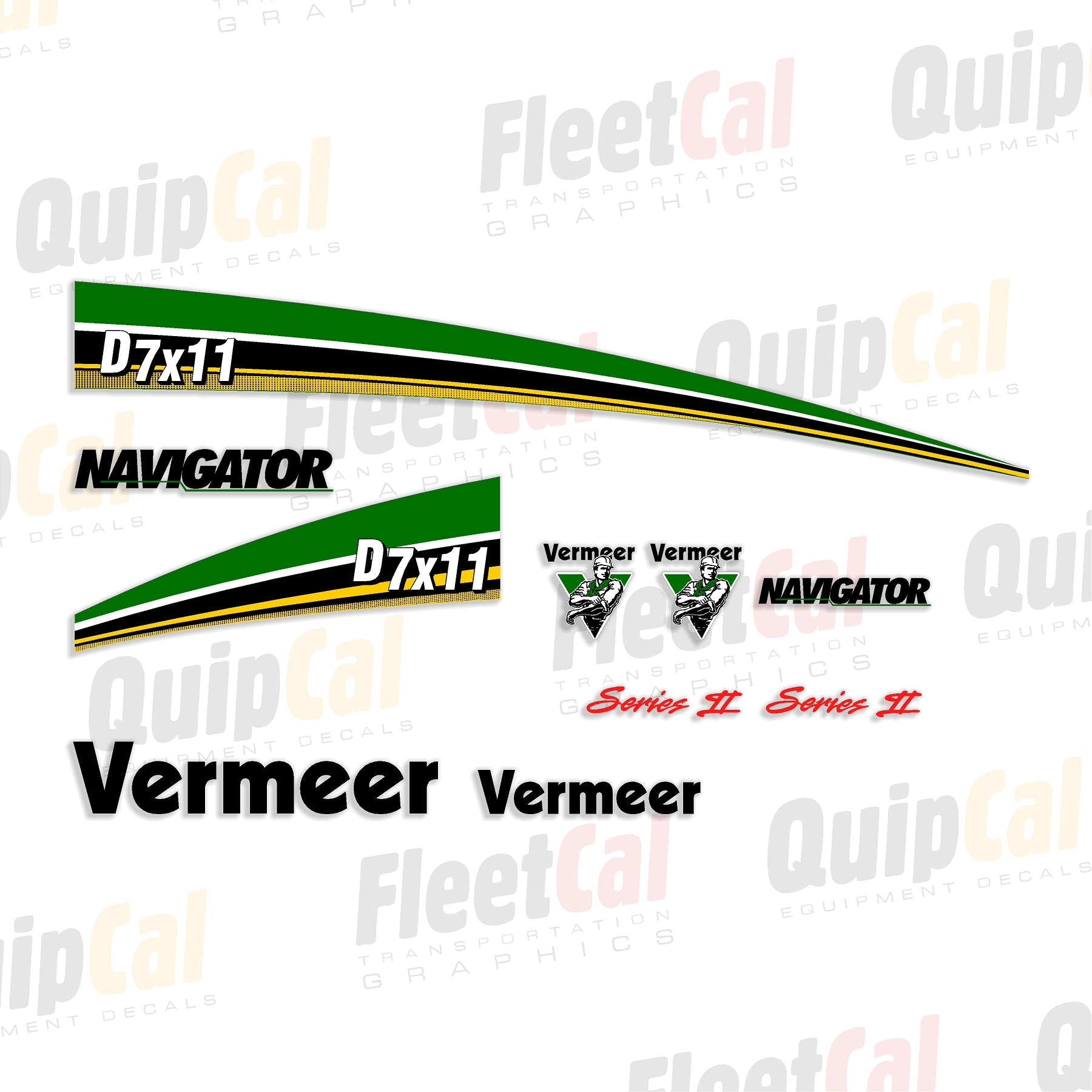 Vermeer Directional Drill Decal Set