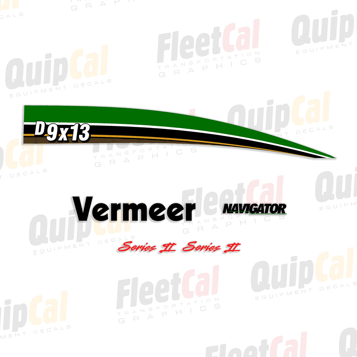 Vermeer Directional Drill Decal Set