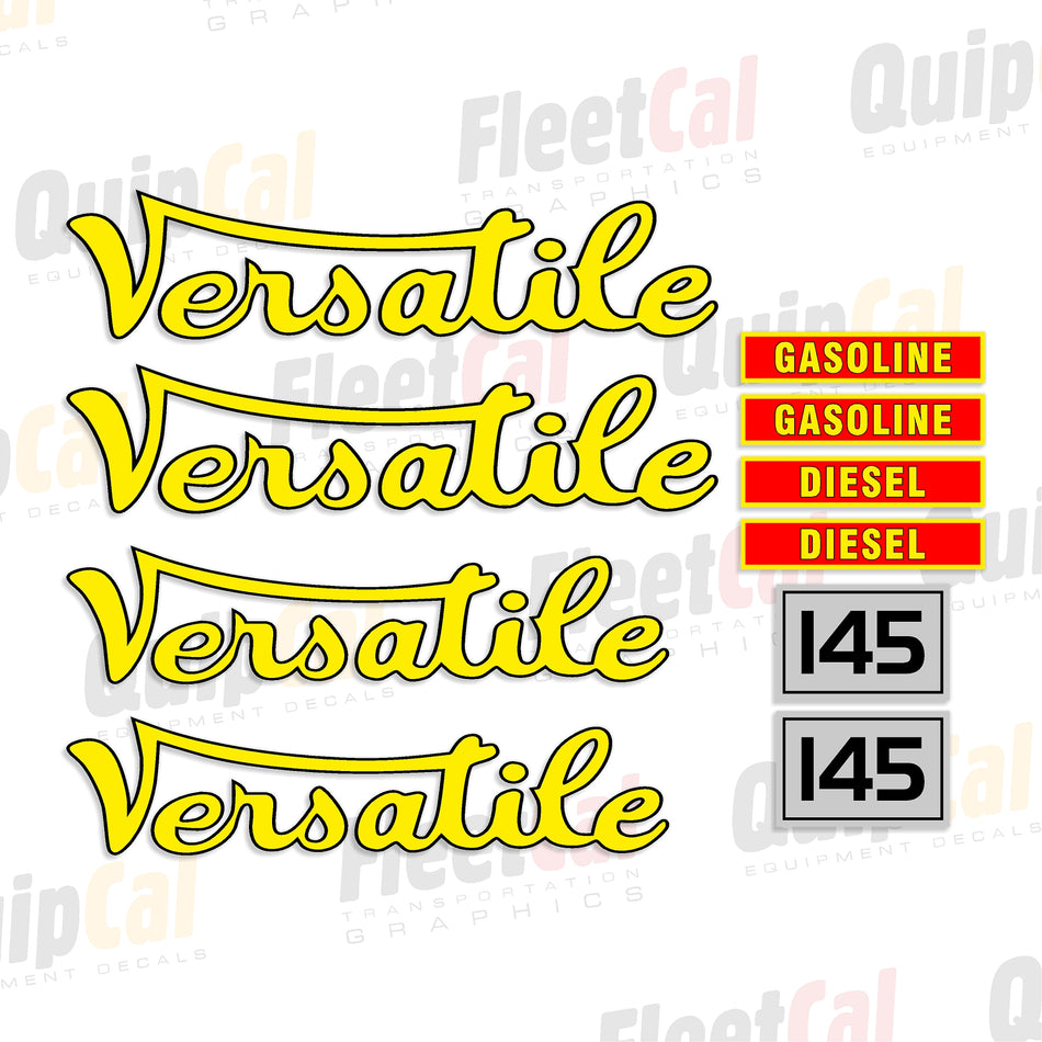 Versatile 145 Marking Decal Set