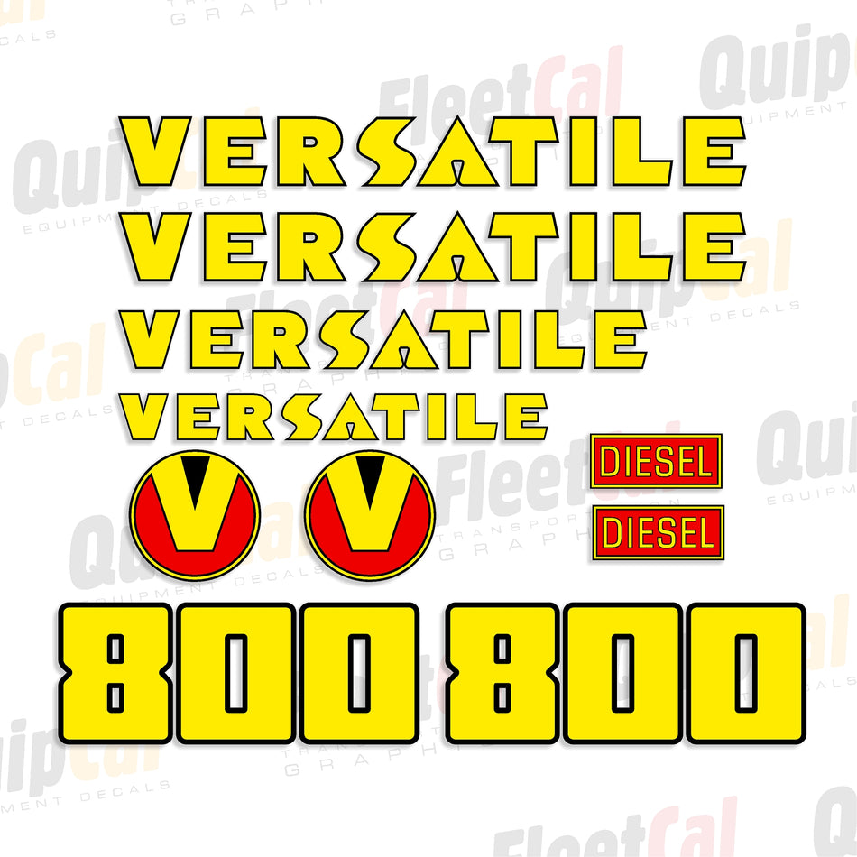 Versatile 800 Marking Decal Set