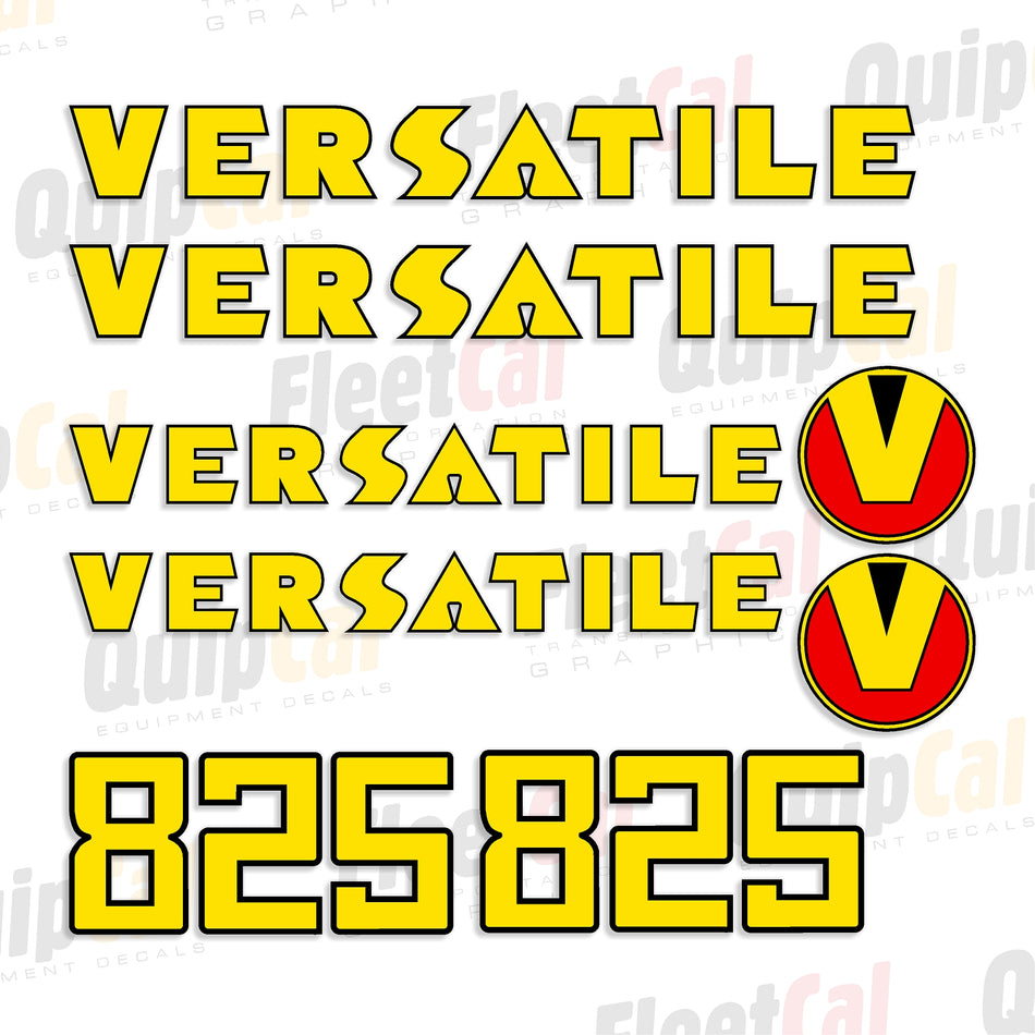 Versatile 825 Marking Decal Set