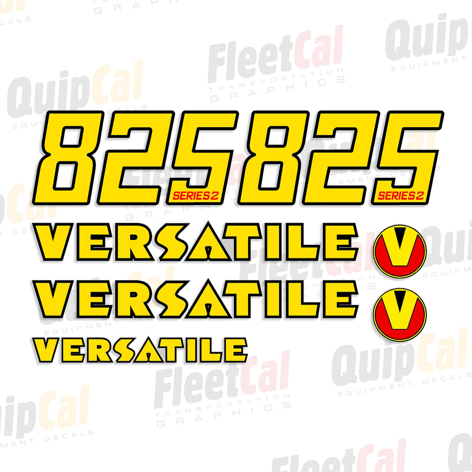 Versatile 825 Series 2 Marking Decal Set