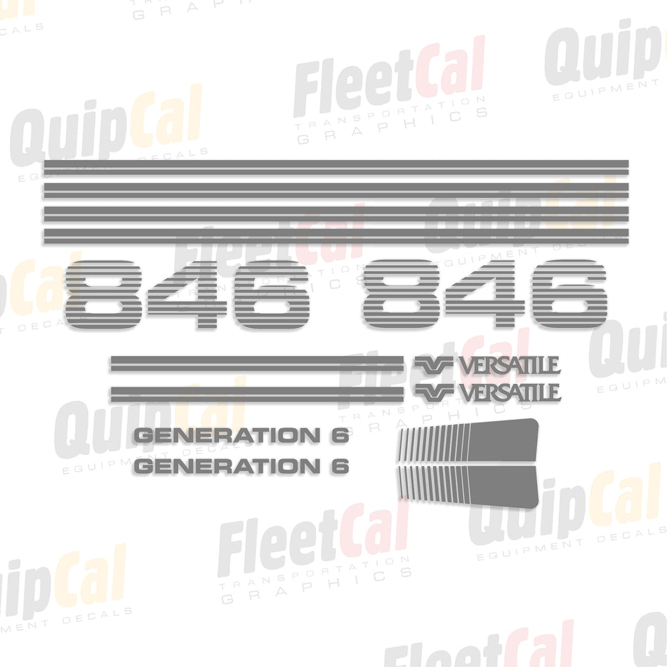 Versatile 846 Marking Decal Set