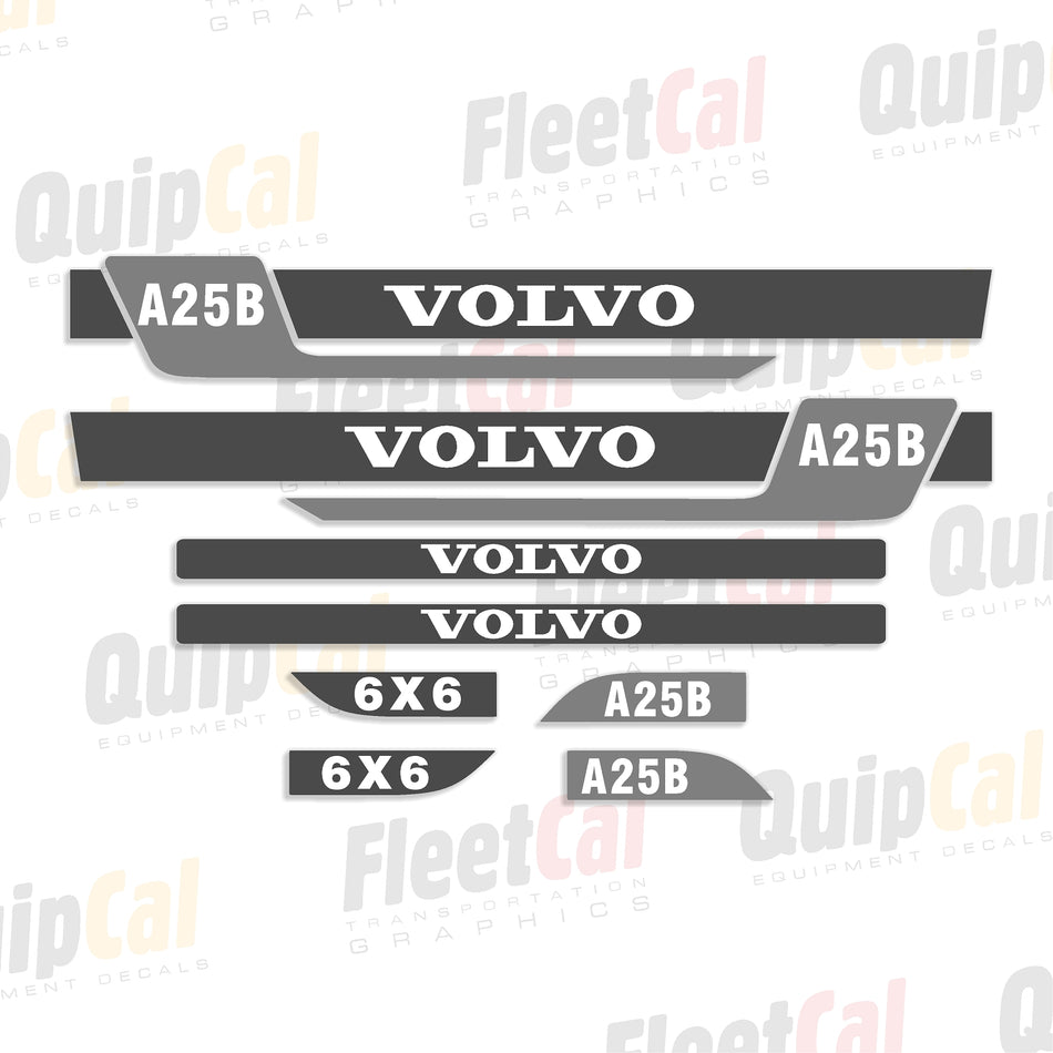 Volvo Haul Truck Decals