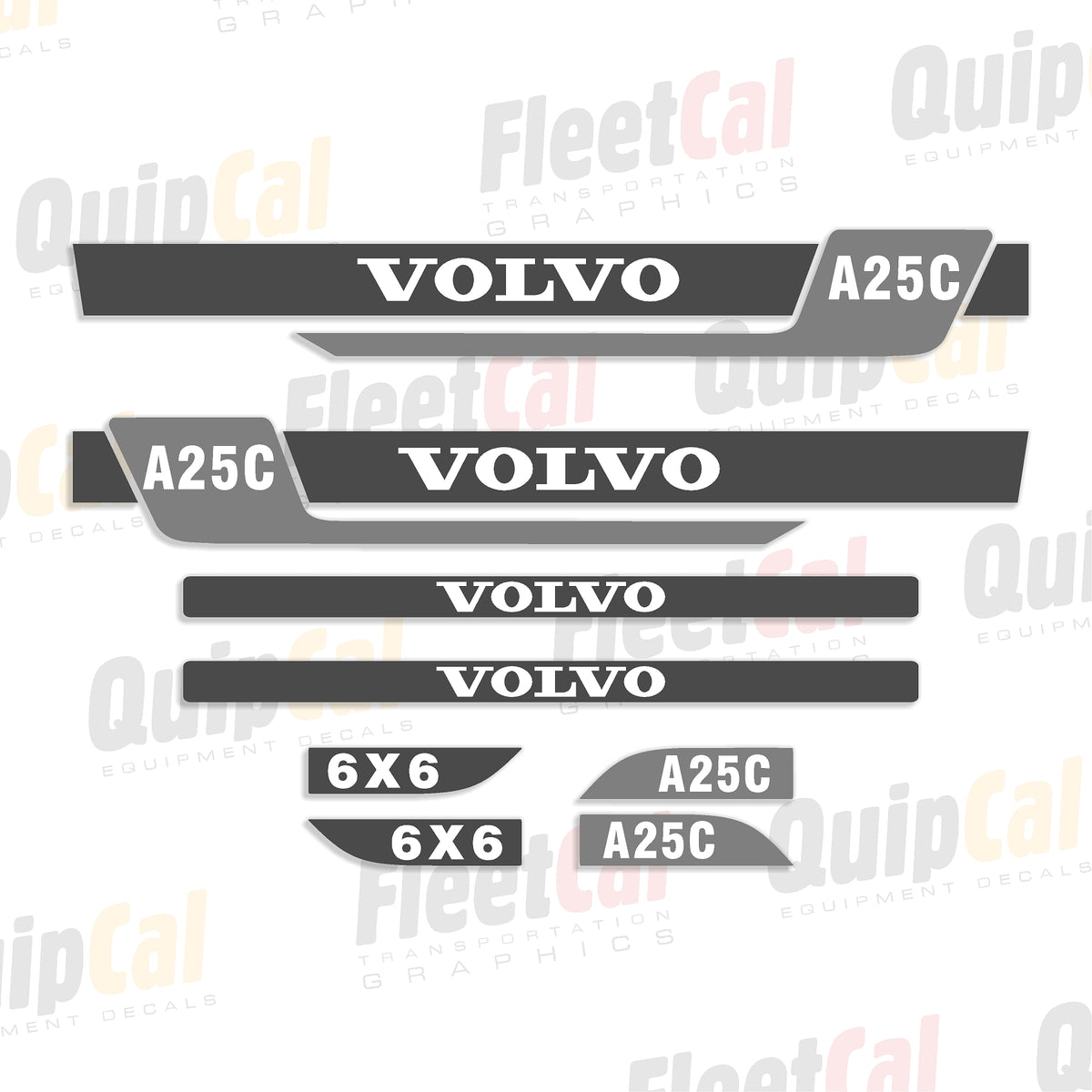 Volvo Haul Truck Decals