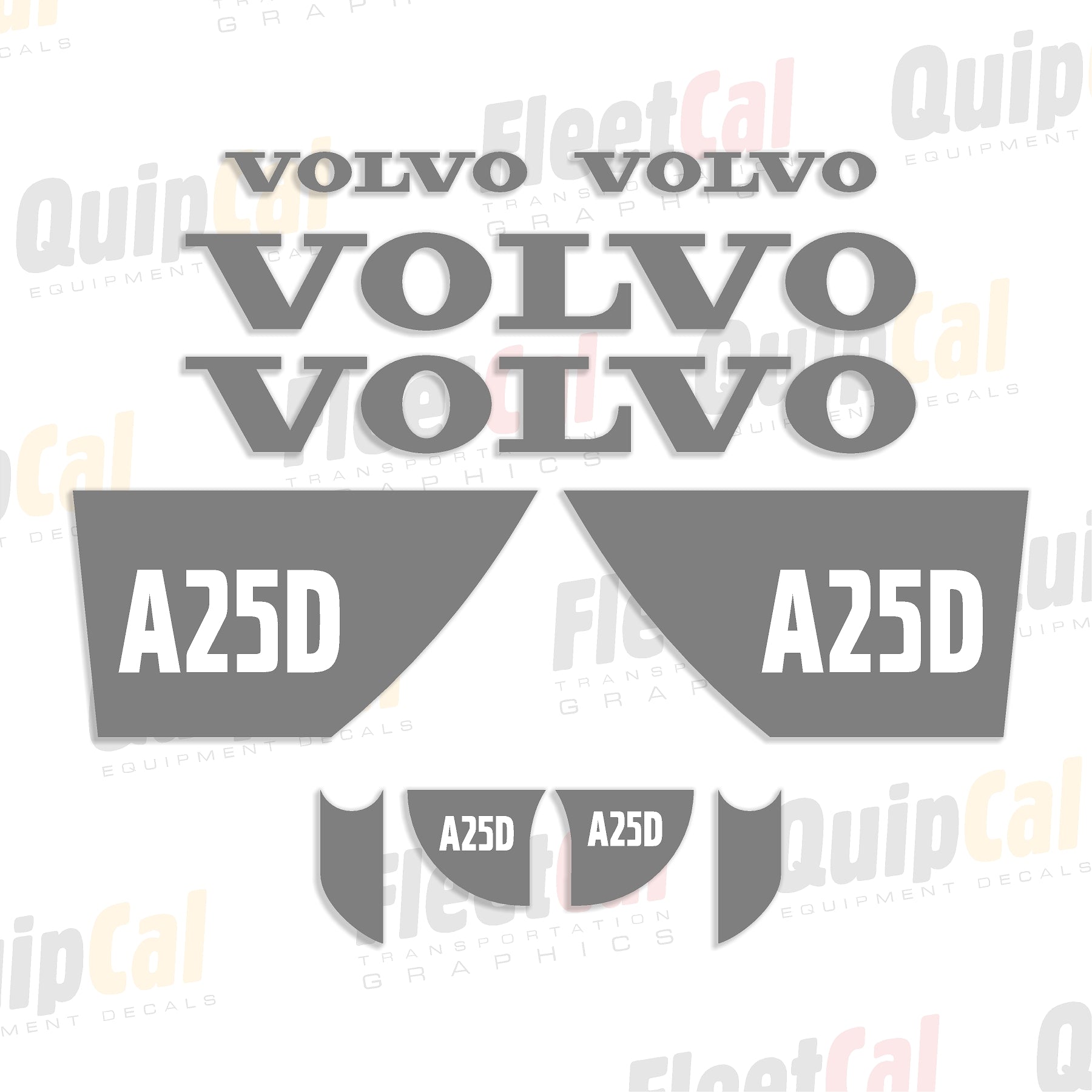 Volvo Haul Truck Decals