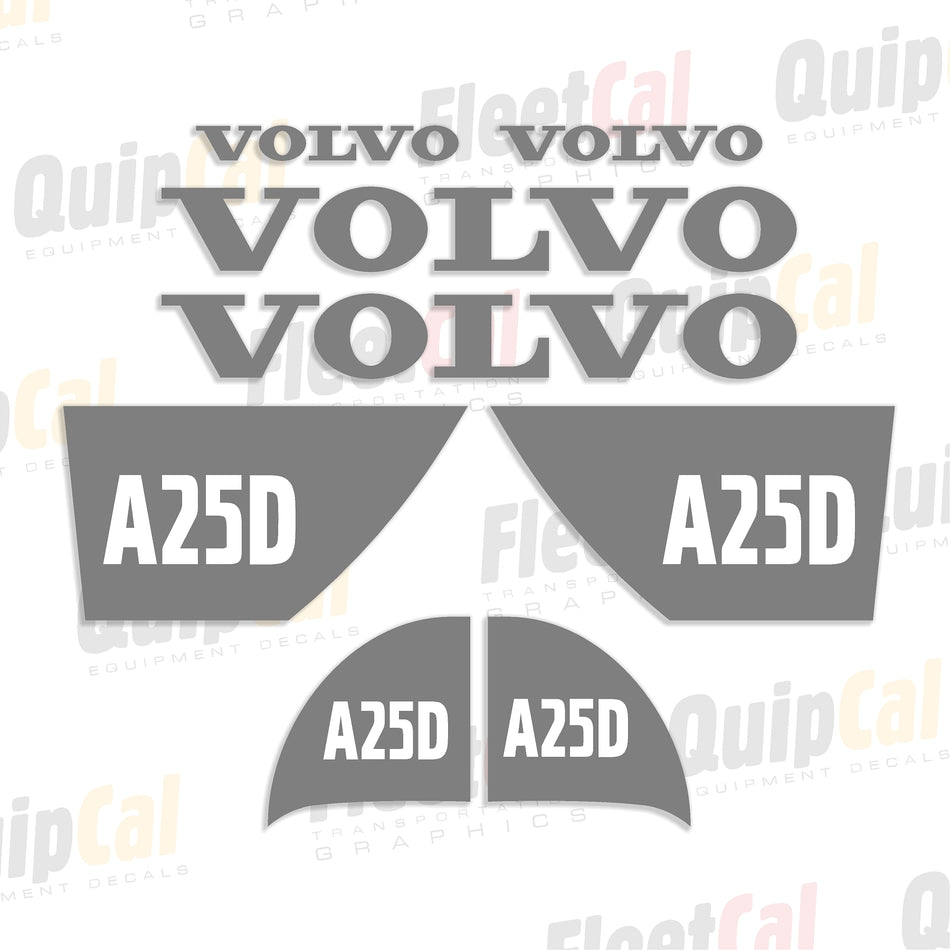 Volvo Haul Truck Decals