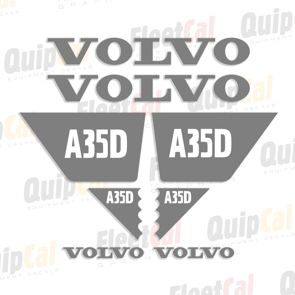 Volvo Haul Truck Decals