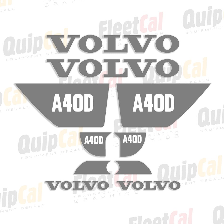 Volvo Haul Truck Decals