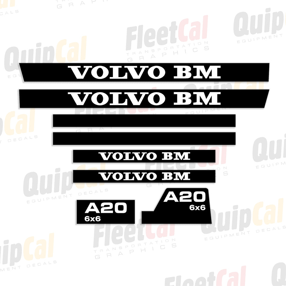 Volvo Haul Truck Decals