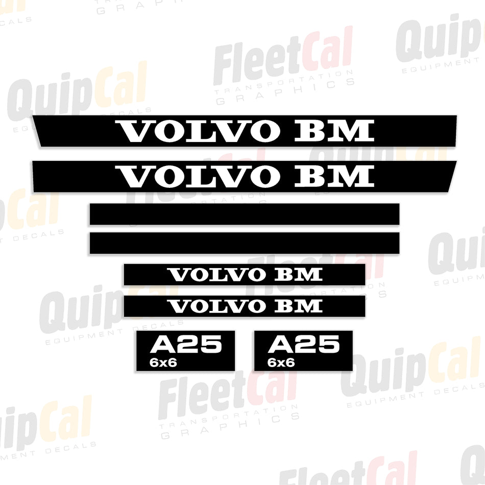 Volvo Haul Truck Decals