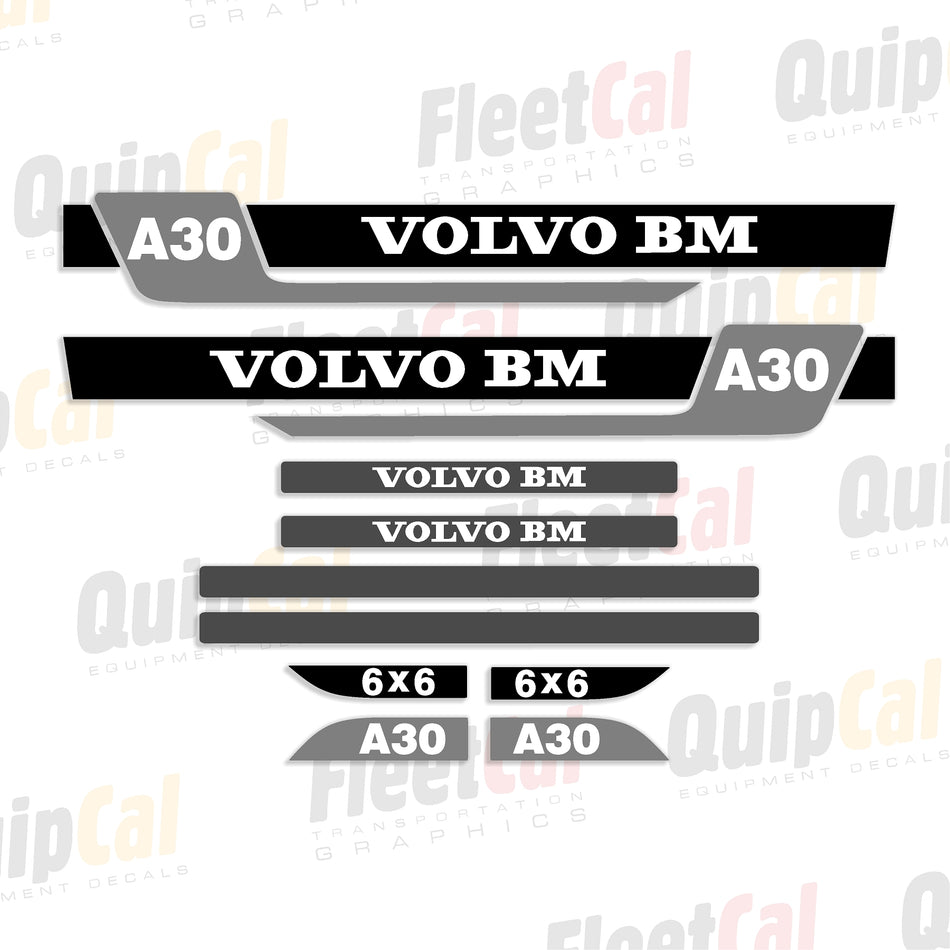 Volvo Haul Truck Decals