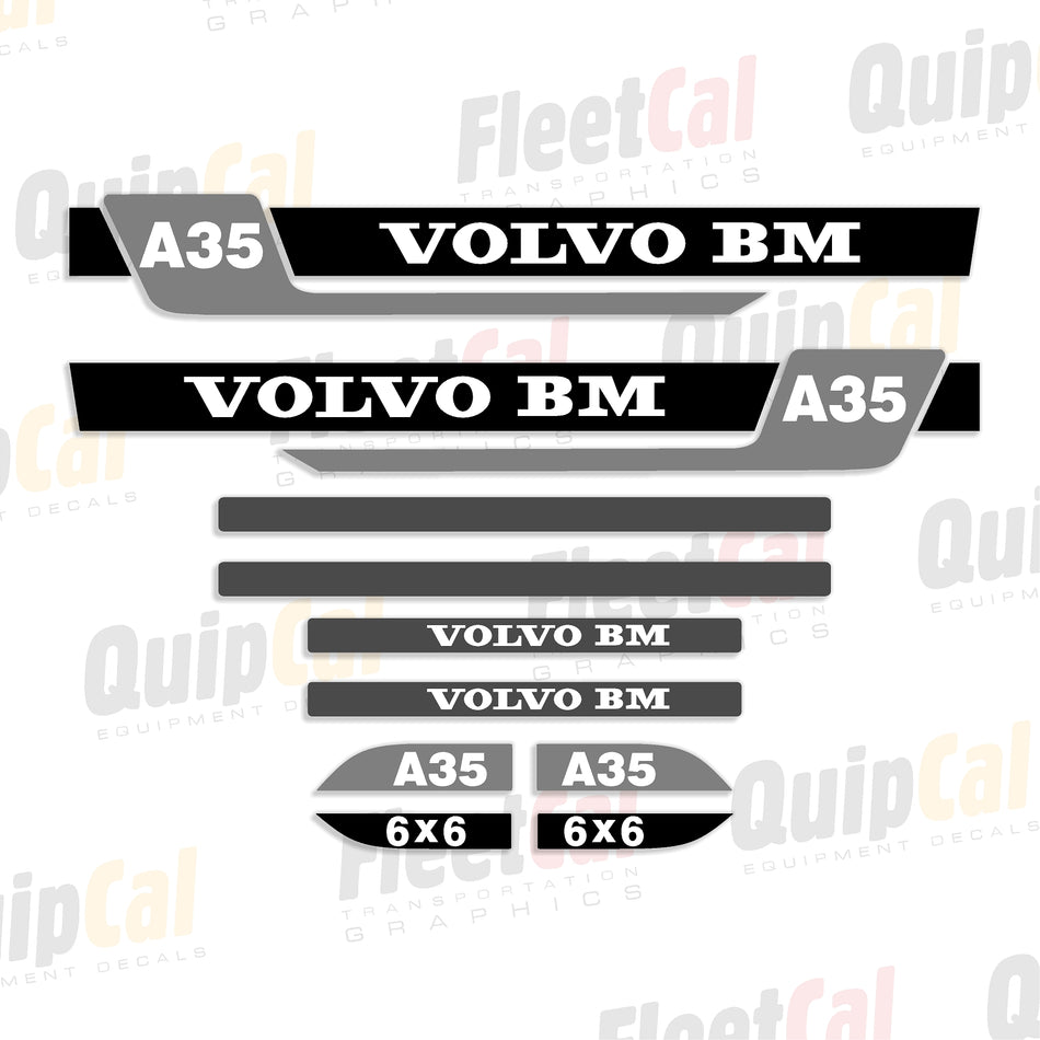 Volvo Haul Truck Decals