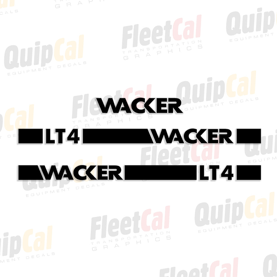 Wacker Light Tower Decals