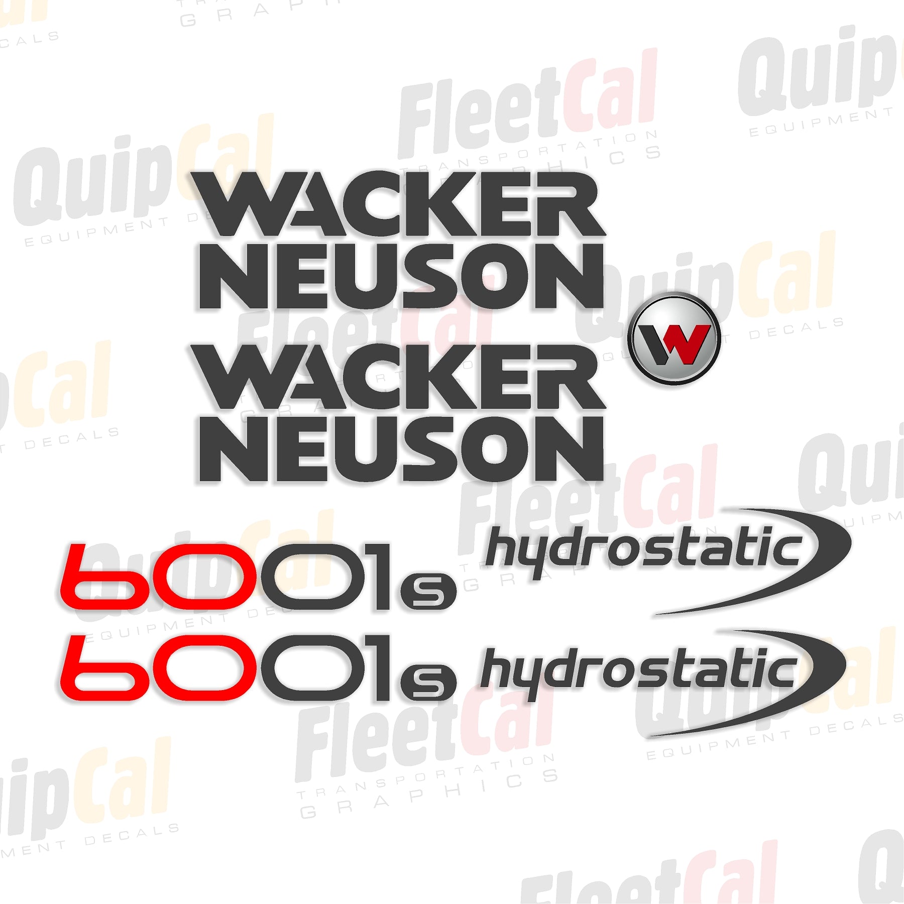 Wacker Neuson Dumper Decals