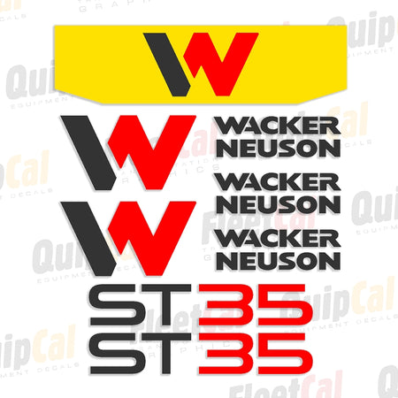 Wacker Neuson Compact Track Loader Decals