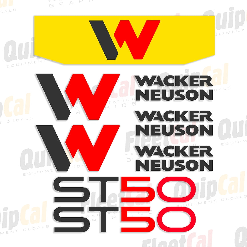 Wacker Neuson Compact Track Loader Decals