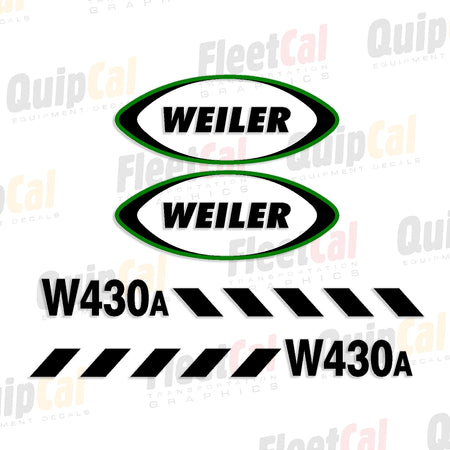 Weiler Paver Decals