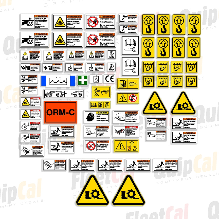 Wirtgen Asphalt Profiler Decals