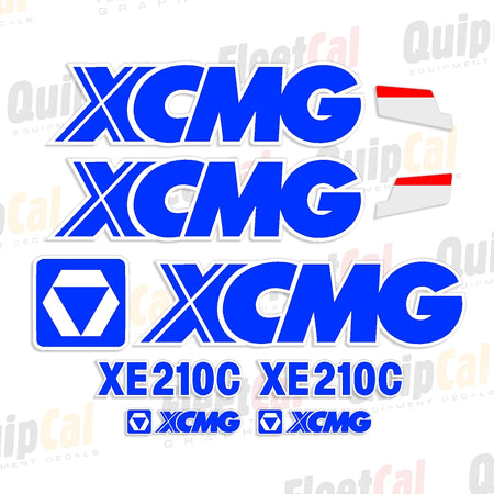 XCMG Decals