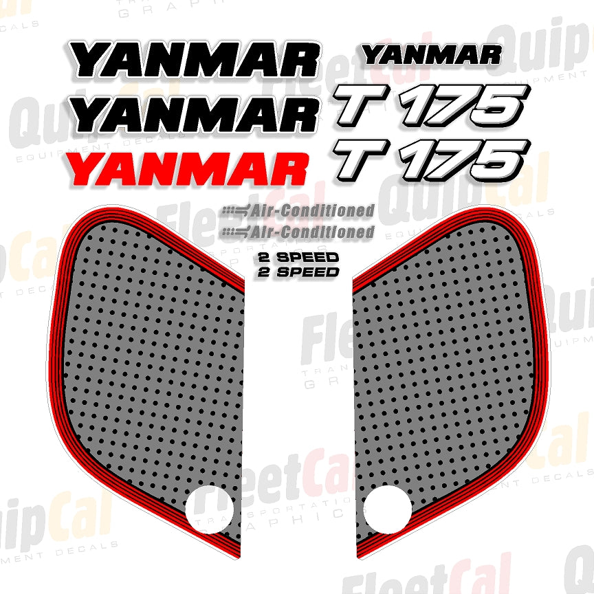 Yanmar Skid Loader Decals